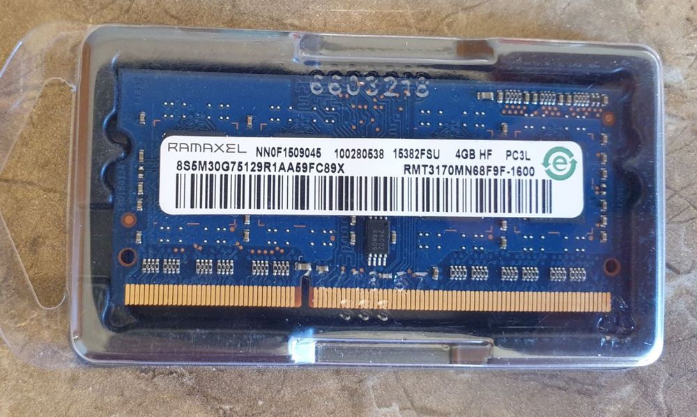 Оперативная память DDR3 4GB для ноутбука