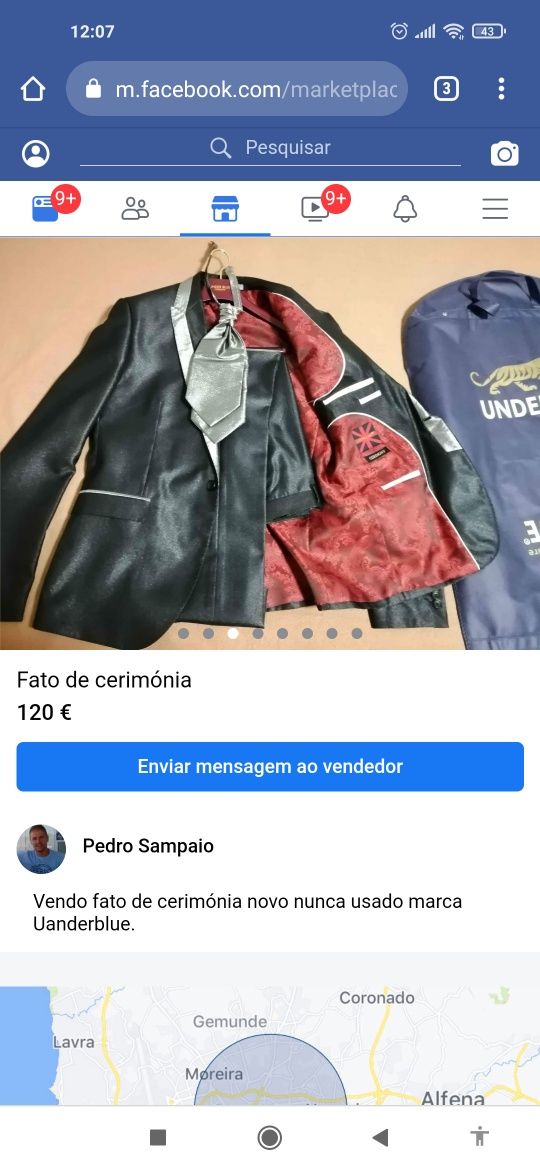 Fato Cerimônia usado uma vez