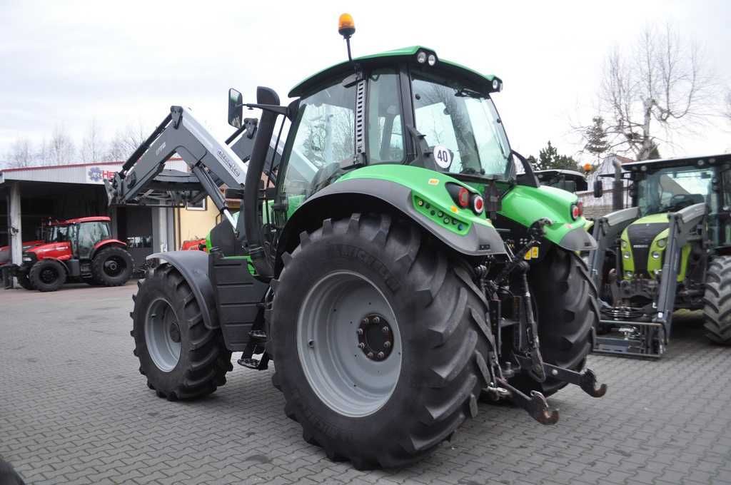 DEUTZ-FAHR AGROTRON 6160 P + QUICKE Q78 / Biegi Pełzające /