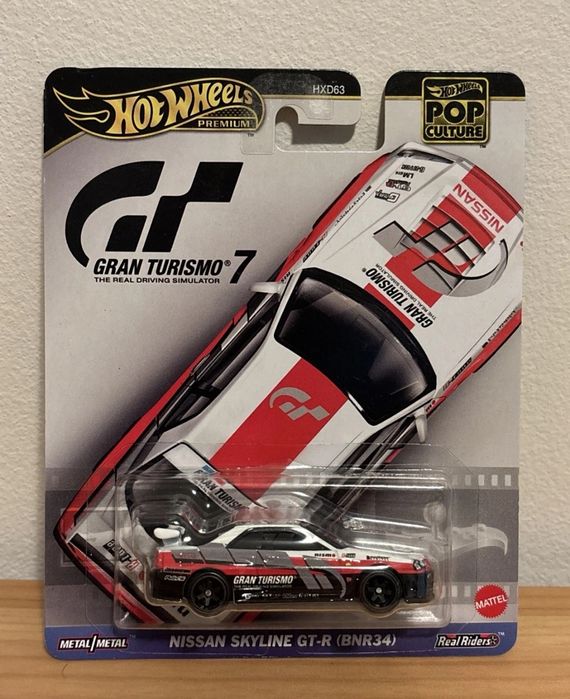 Nissan Skyline GT-R Gran Turismo 7 Hot Wheels Premium
