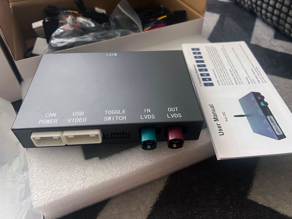 Moduł Adapter - Apple CarPlay / Android Auto Box - do BMW System CIC