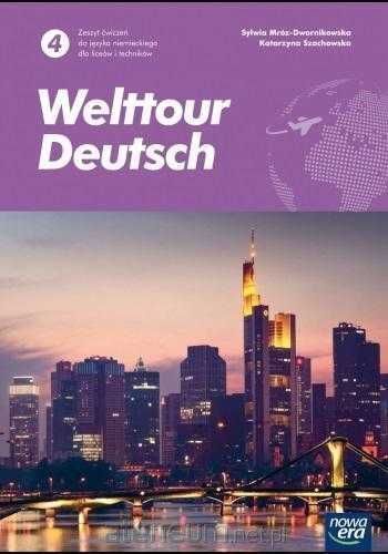 |NOWE| Welttour Deutsch 4 Podręcznik + Ćwiczenie 2024 Nowa Era