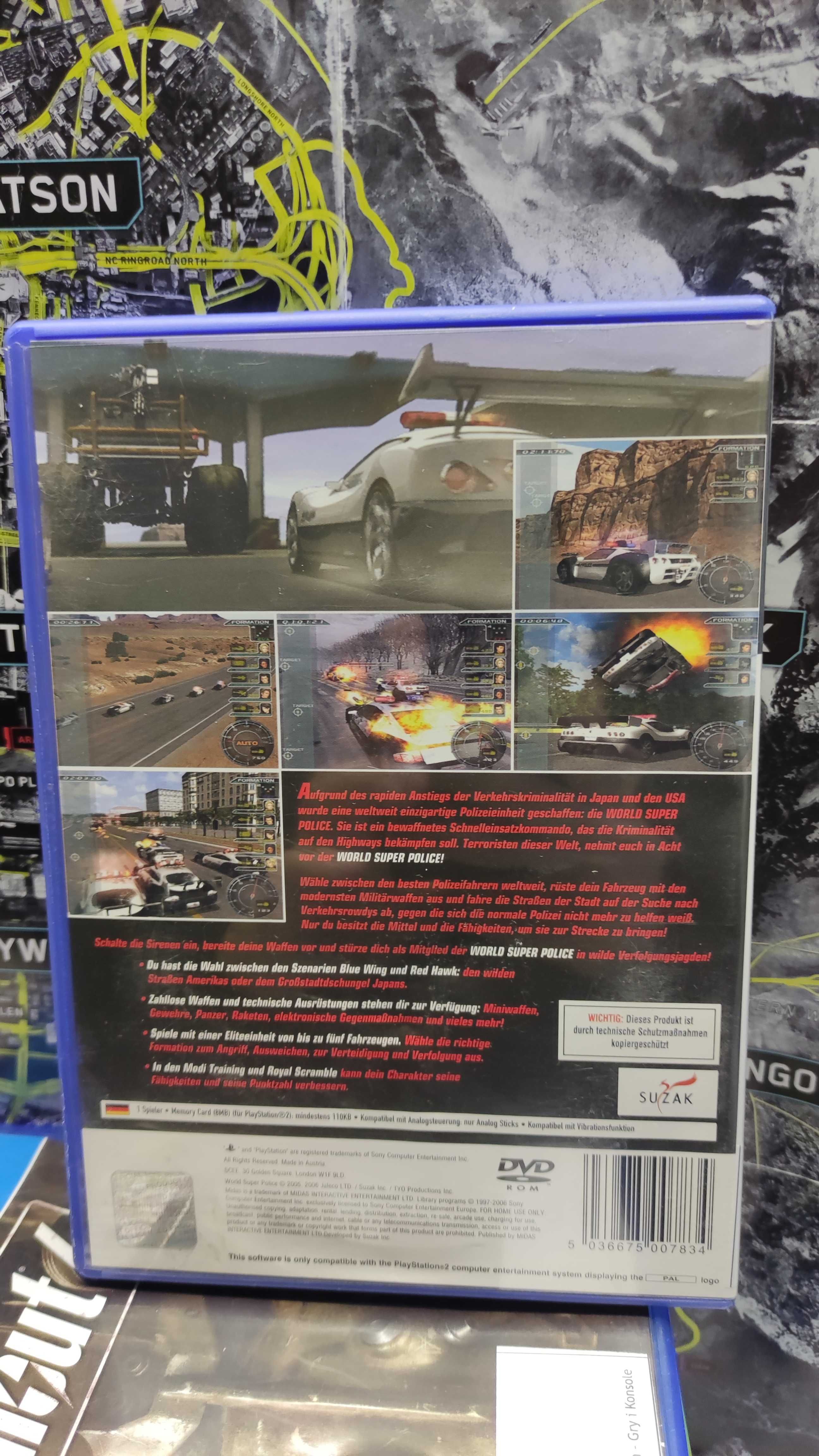 World Super Police | PS2 | Sklep | Kraków | Wysyłka | Wymiana
