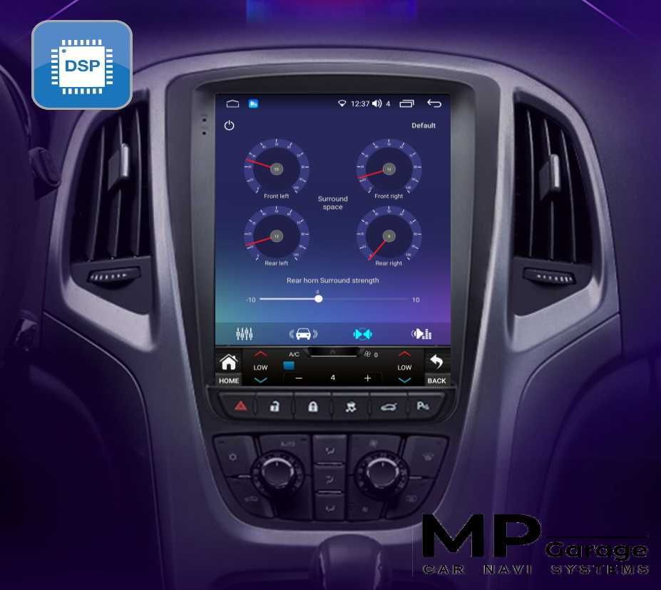 Radio Android Opel Astra J "Tesla Style" 4G Qled AndroidAuto/CarPlay