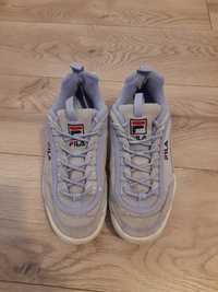 Sneakersy niebieskie FILA