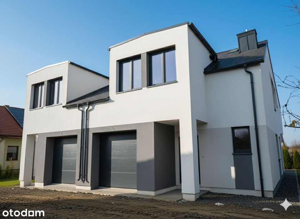Gotowy Do Odbioru!!! Dom Jednorodzinny Dwulokalowy Z Garażem 127,18M2