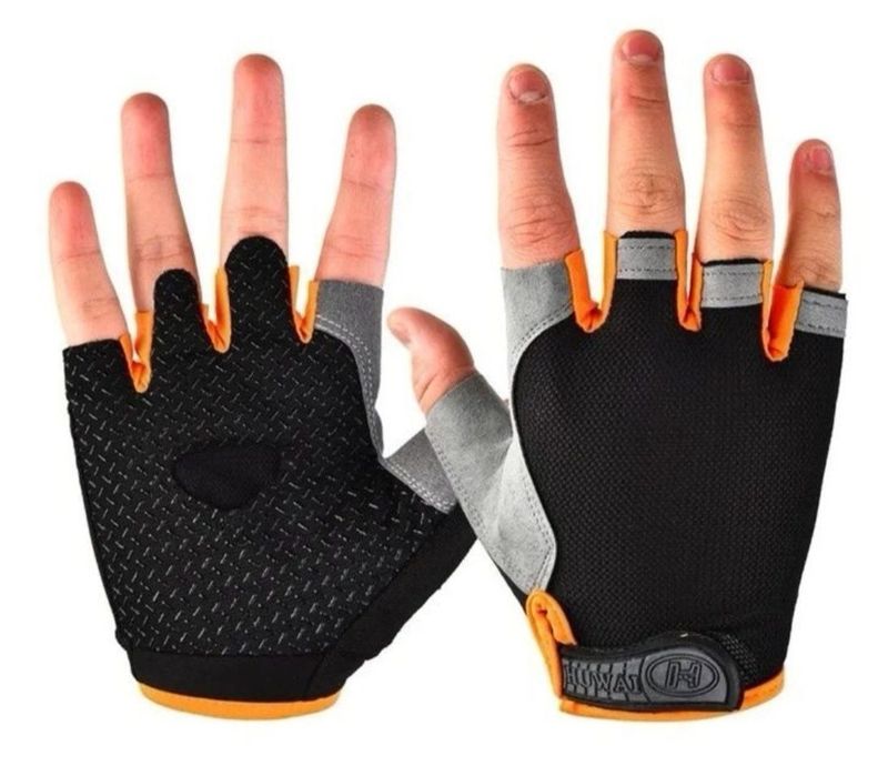 Rękawiczki rowerowe na pół palca M