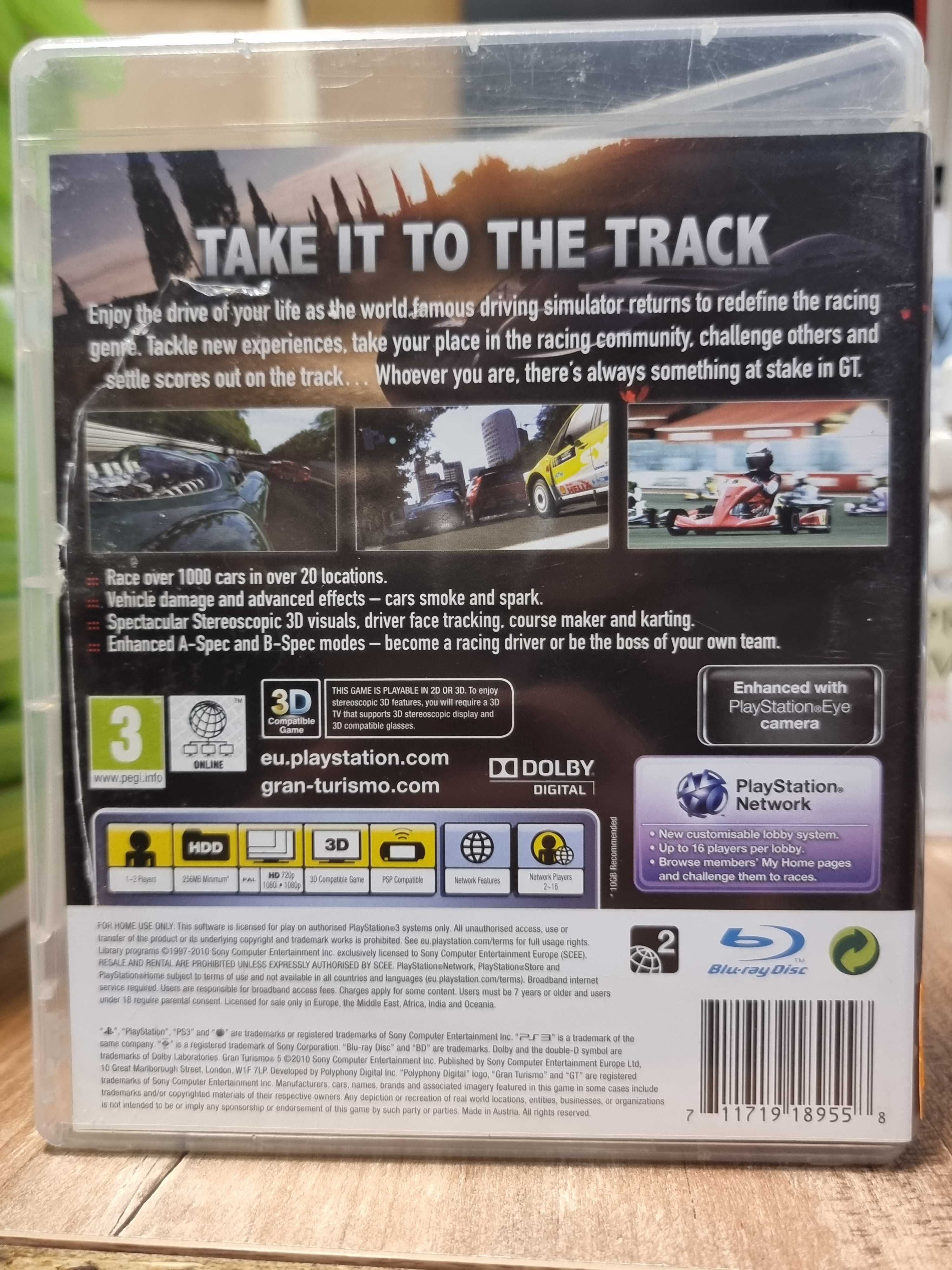 Gran Turismo 5 PS3 Sklep Wysyłka Wymiana