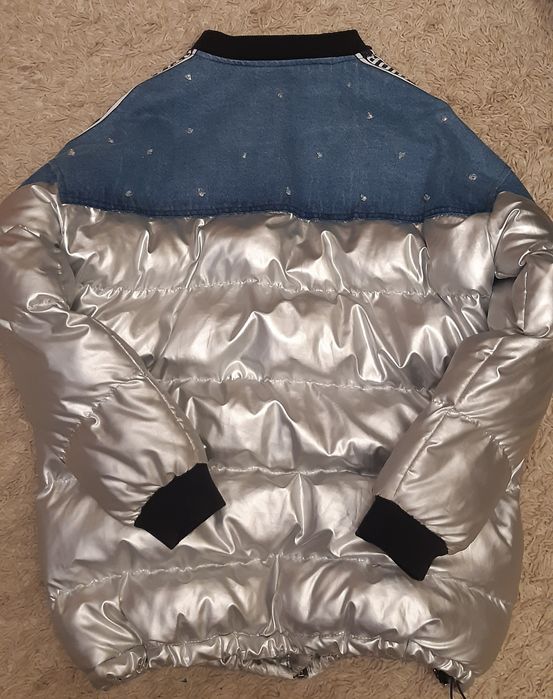 Куртка-бомбер пуховик