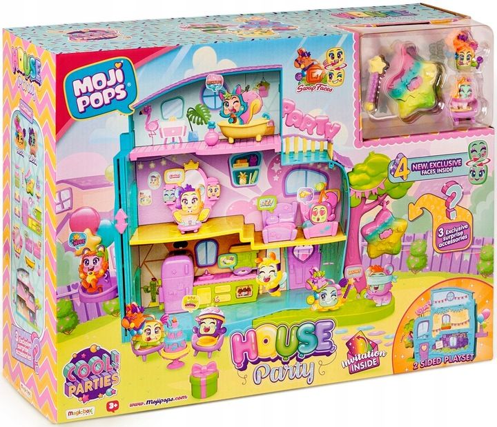 Zestaw Figurek Magic Box Mojipops House Party