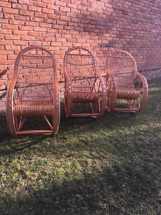 Fotel bujany z wikliny producent wiklinowy