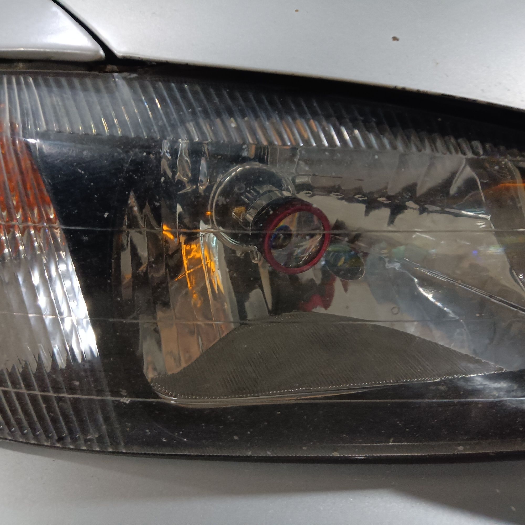 Світлодіодні BI-LED міні лінзи мини линзы Y7D  H4 12-24v. Комплект