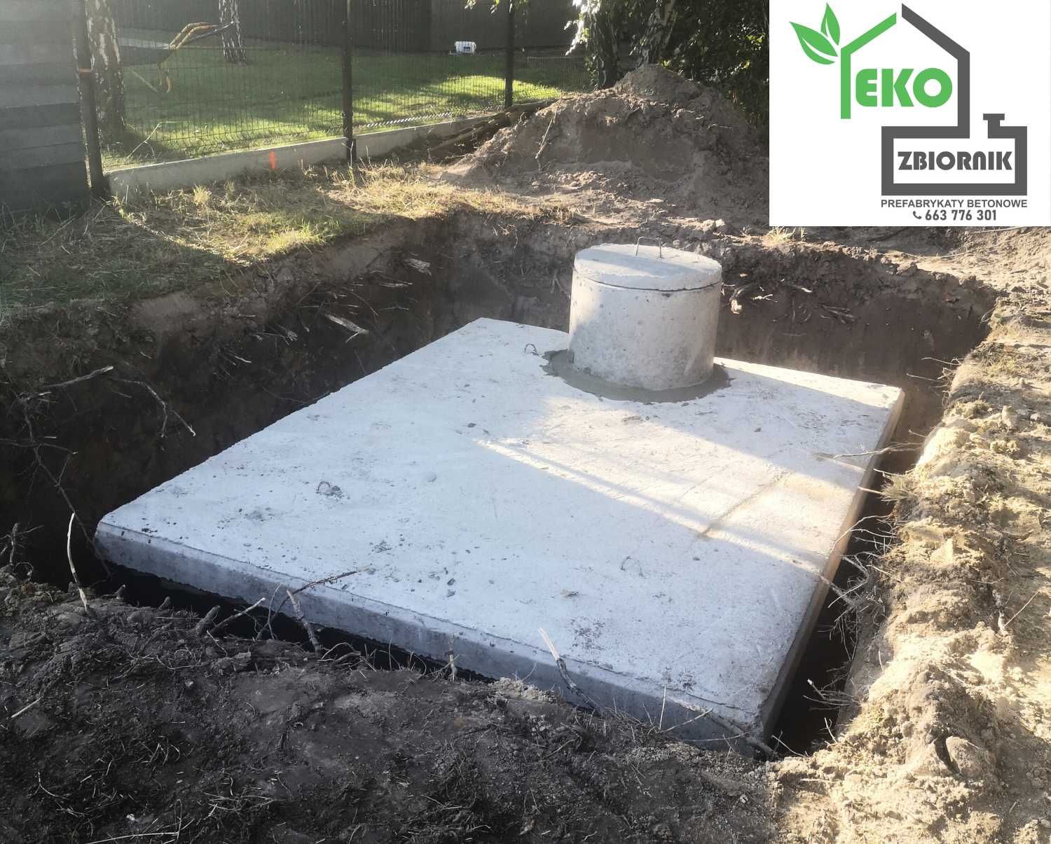 Szambo betonowe 10m3 zbiorniki na deszczówkę PPOŻ piwnice kanały