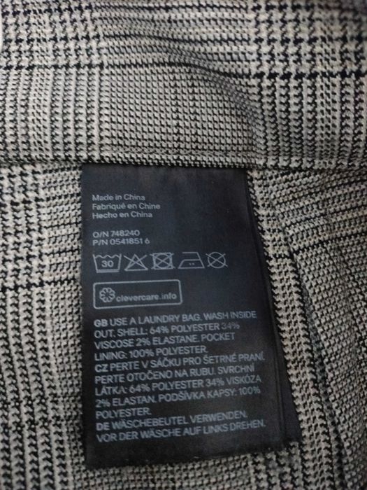 Spodnie damskie w kratkę H&M