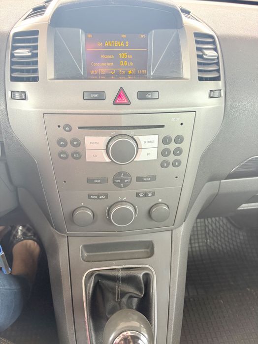 Zafira 2006 Cosmo 1.9 /7 lugares