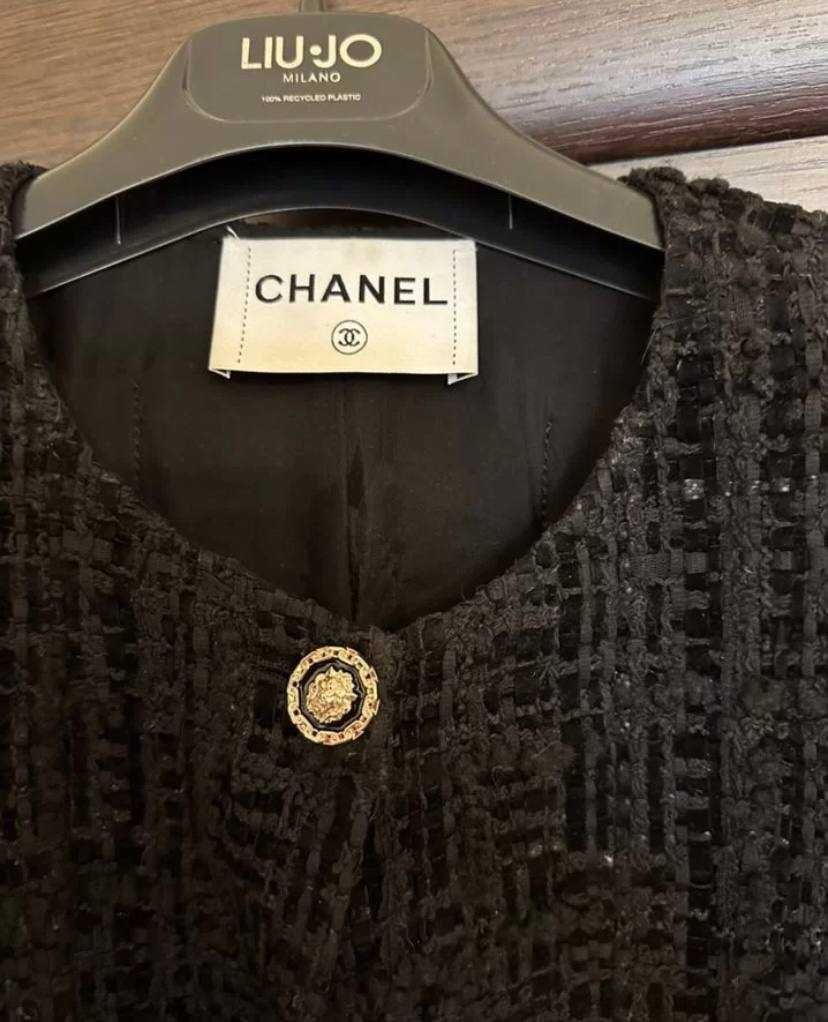 Oryginalna tweedowa marynarka Chanel