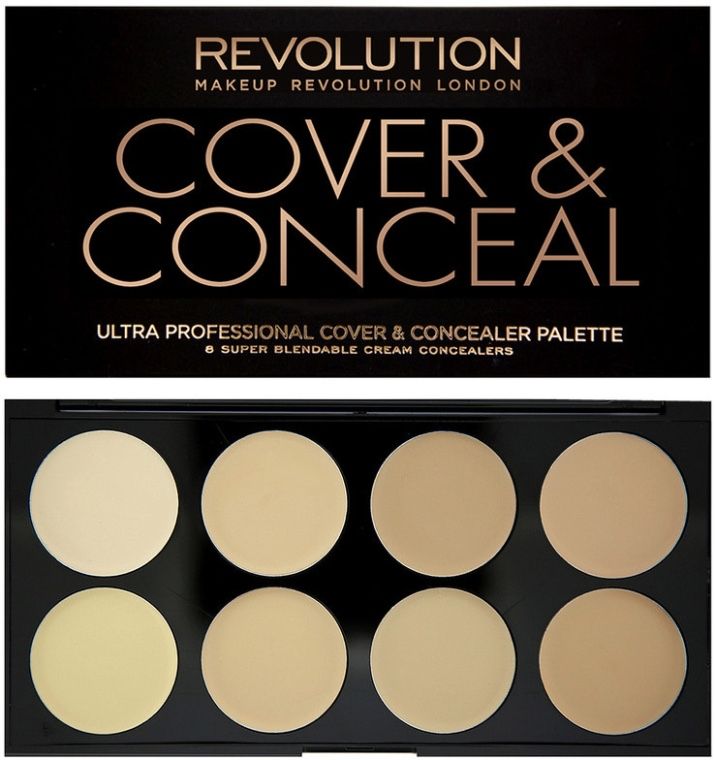 Палетка Makeup Revolution Cover & Conceal Light