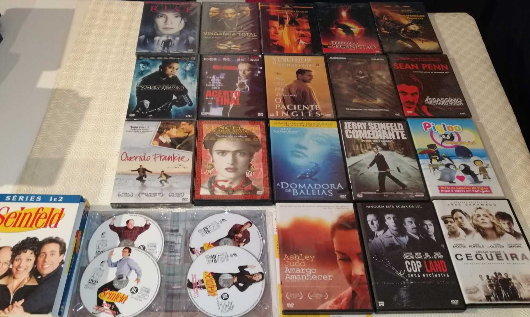 60 Filmes DVD (26 selados) - Tudo 100 euros