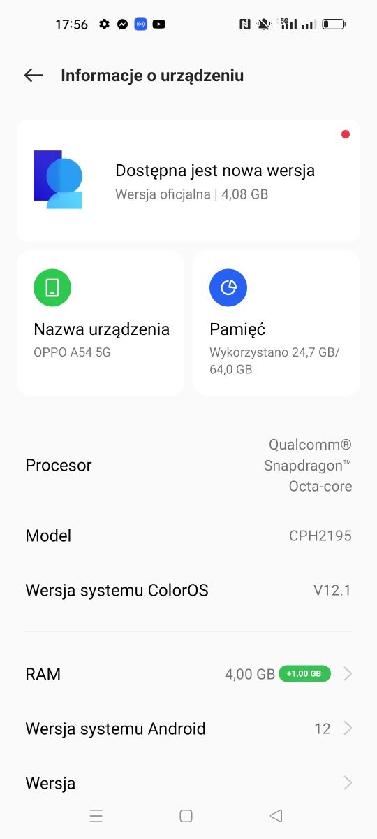 Telefon OPPO a24 5g