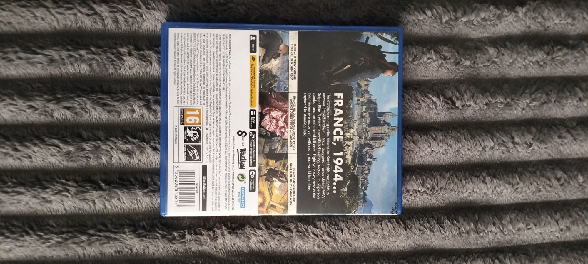 Sniper Elite 5 na Ps5
