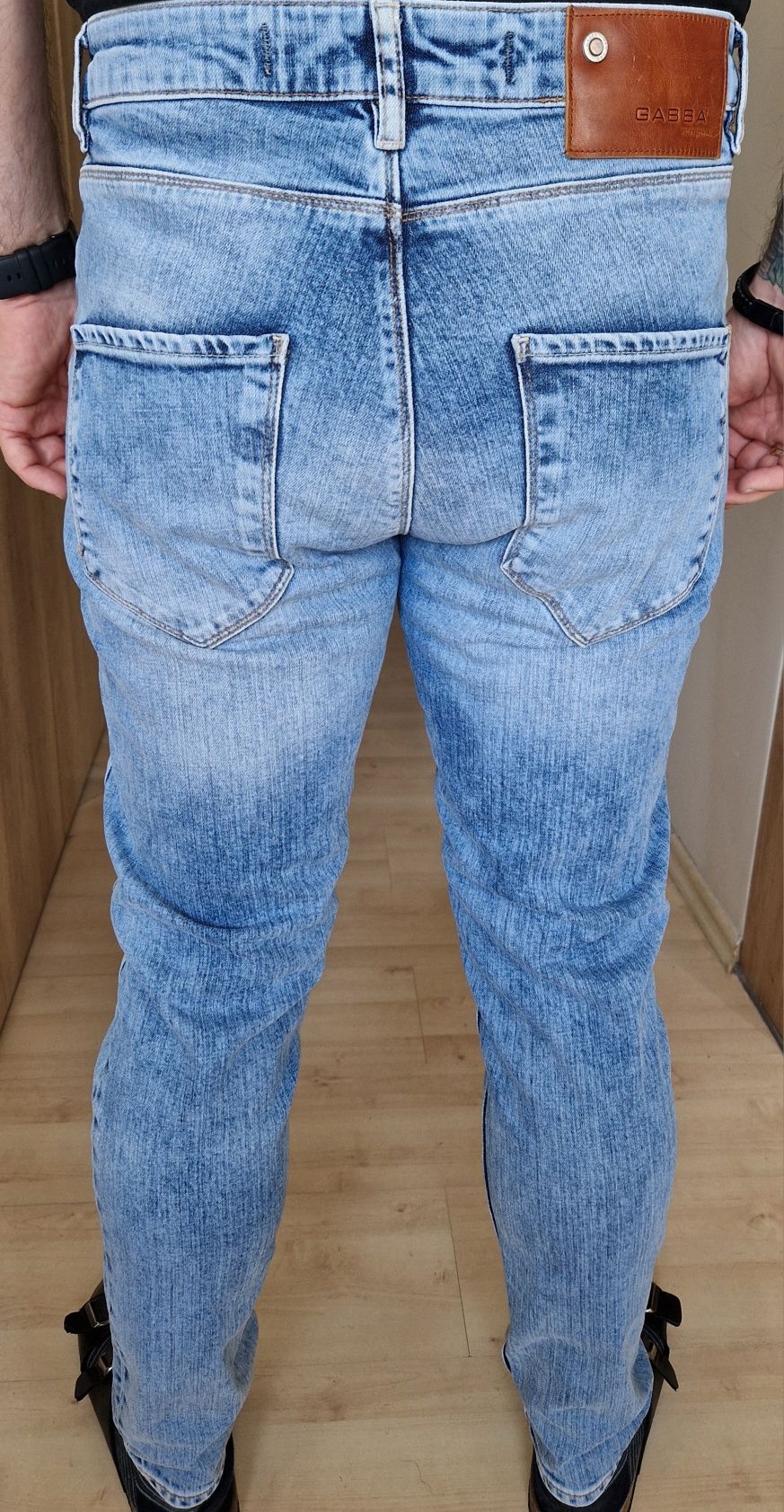 Jeansy męskie 32/32 Gabba - marka premium