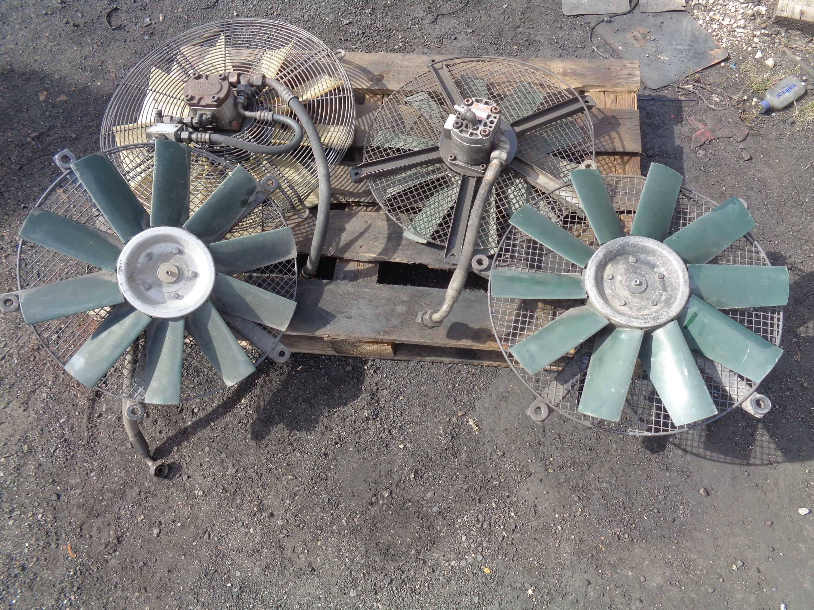 Wentylator z silnikiem , napędem hydraulicznym