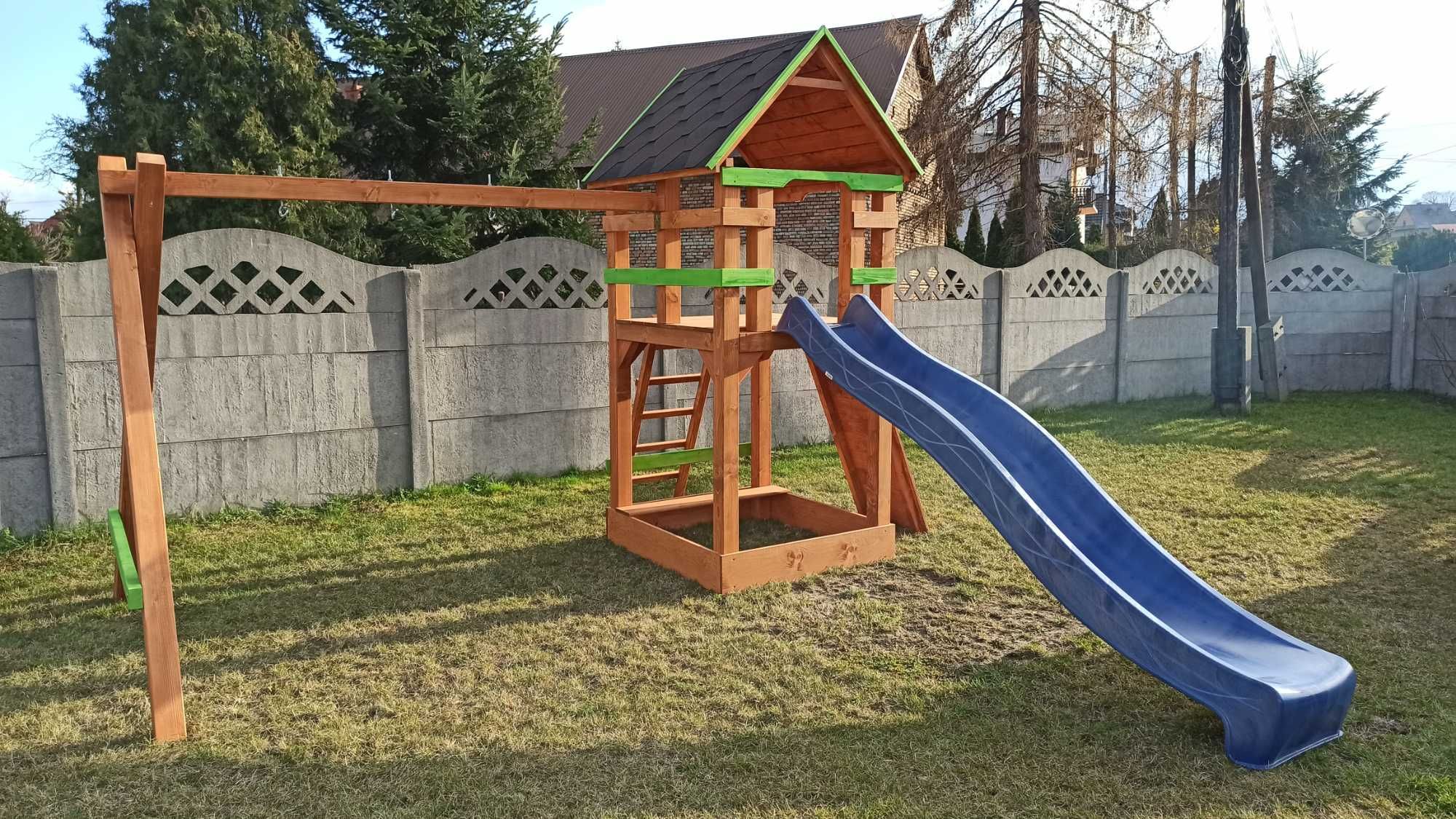Plac zabaw dla dzieci domek huśtawka PRODUCENT !!!