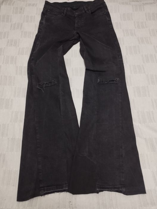 джинсы клёш в стиле opium viper с очень крутым фитом