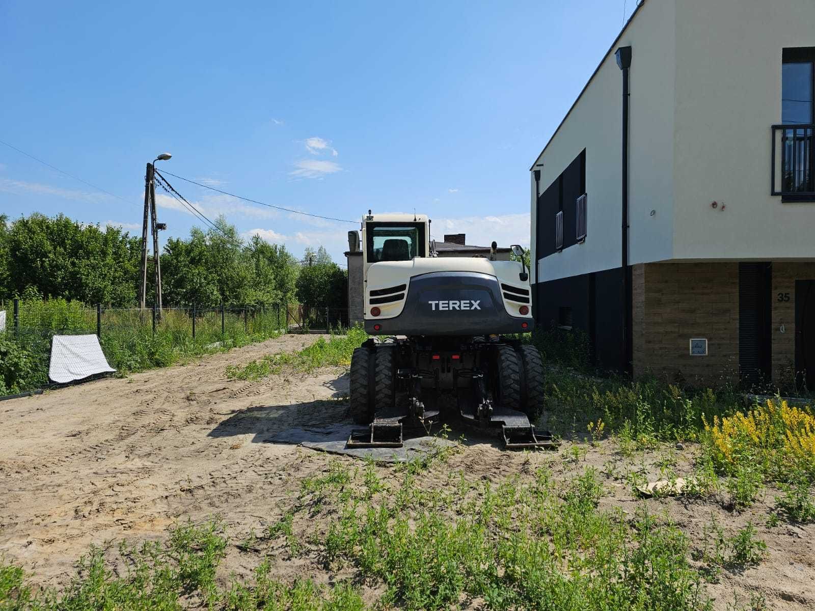 Koparka obrotowa kołowa Terex