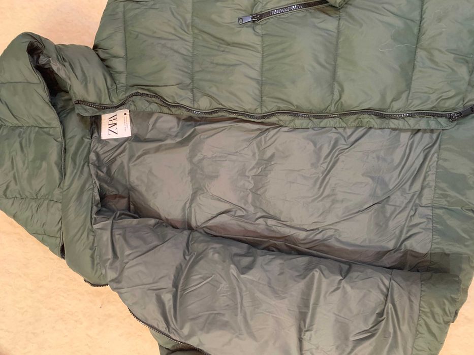 курточка зимняя р S zara как новая