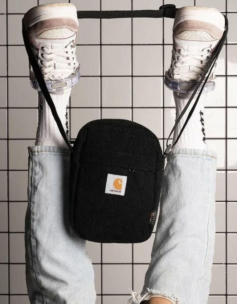 Сумка Carhartt (вельвет)через плечі барсетка месенджер