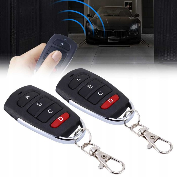 Pilot samokopiujący programowalny 4 kanały 433MHz 2szt 254