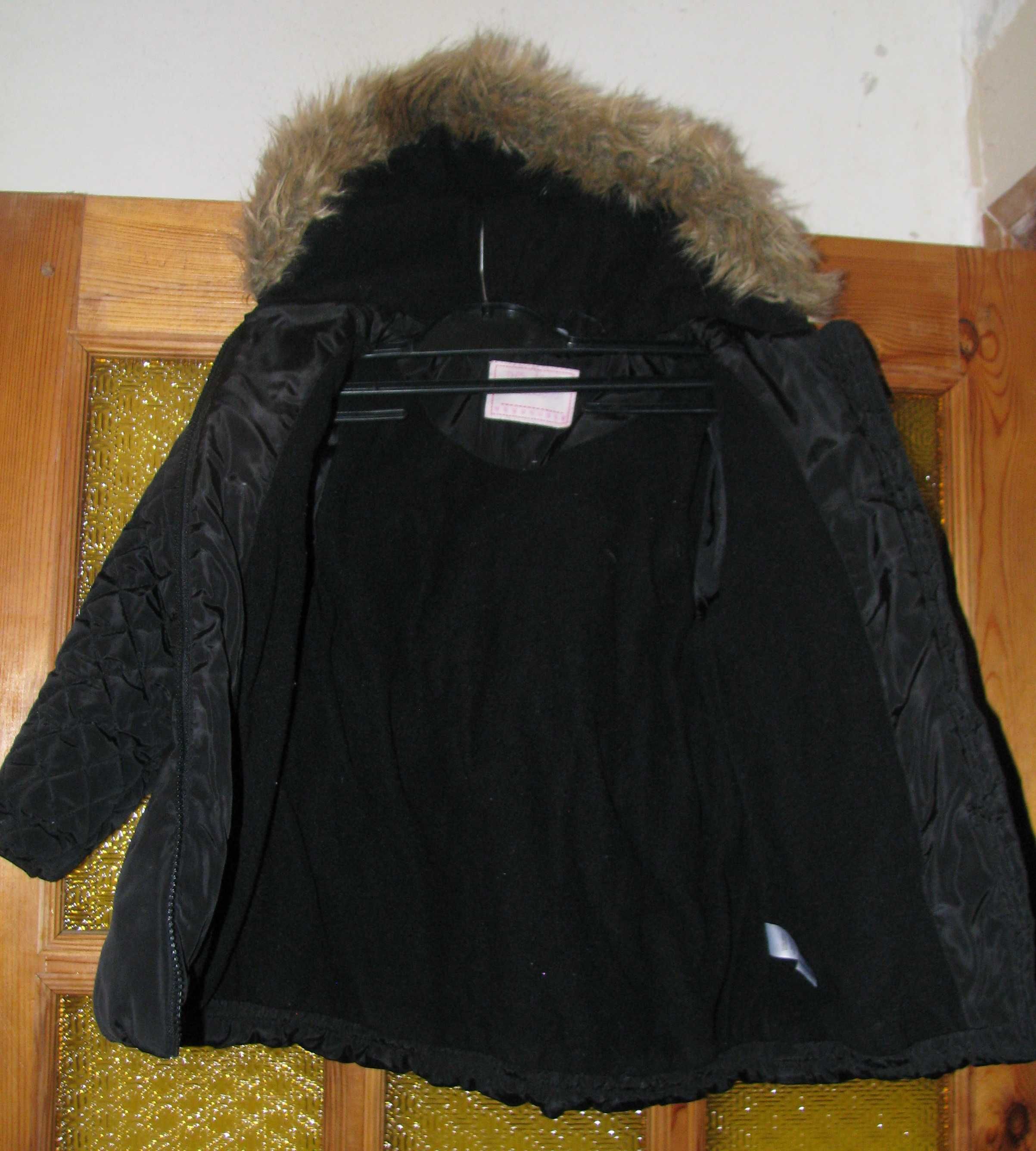 4-5 л. Теплая куртка курточка для девочки