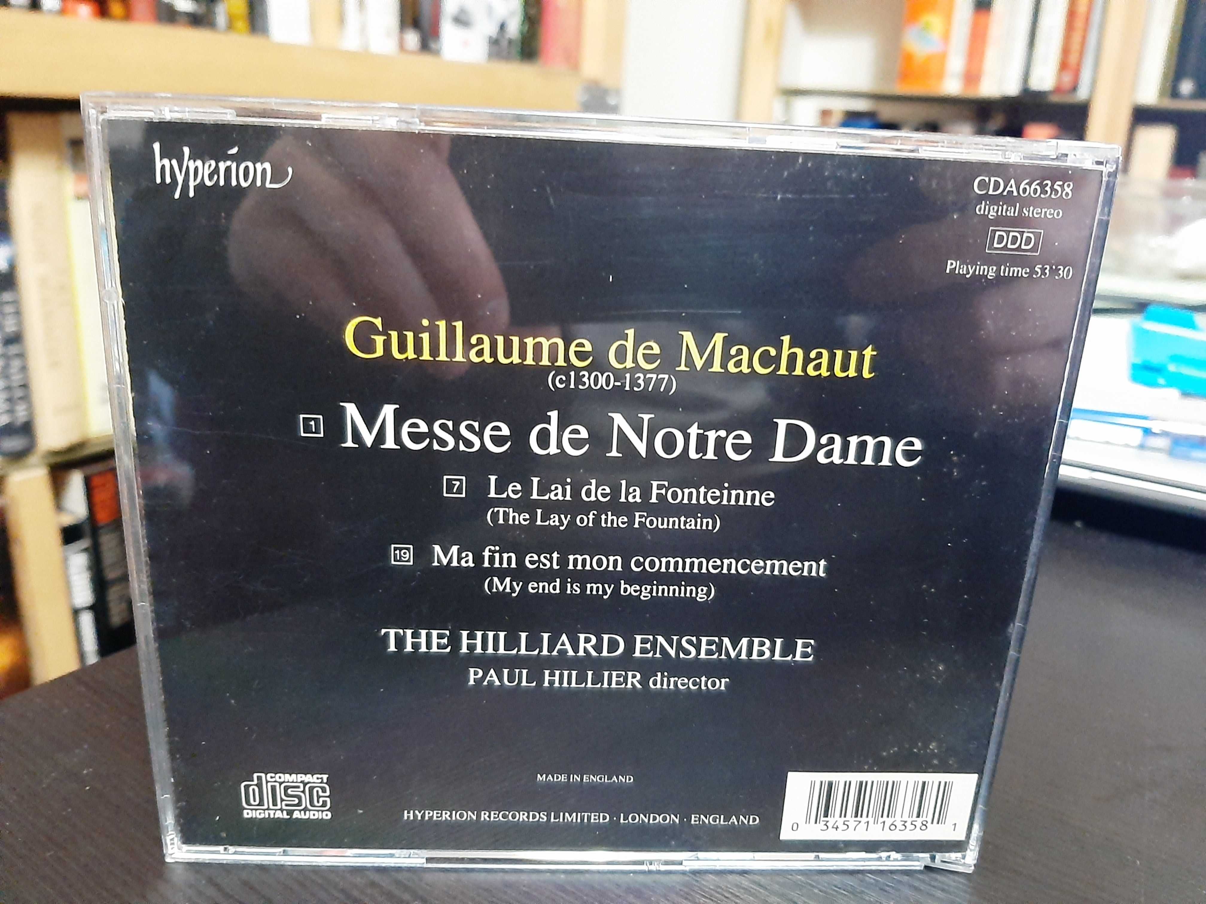 Machaut – Messe De Notre Dame – The Hilliard Ensemble