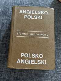 Słownik kieszonkowy angielsko-polski Warszawa 1983 rok