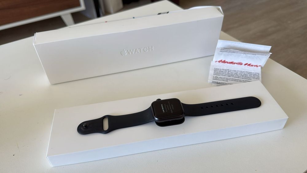 Vendo Apple Watch S6 40mm Preto Fatura de Compra