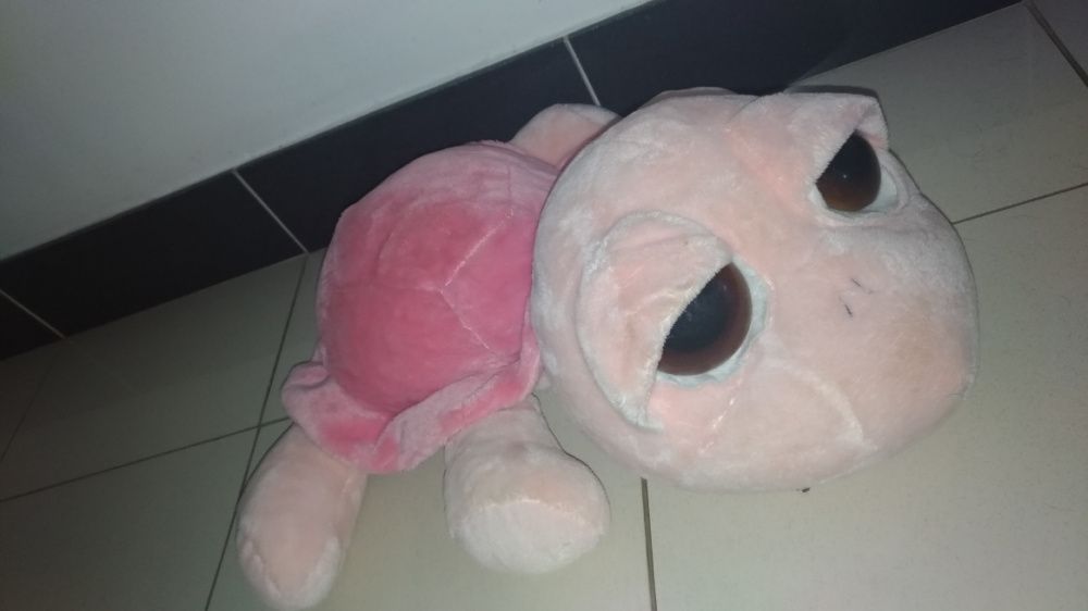 Tartaruga rosa fofa