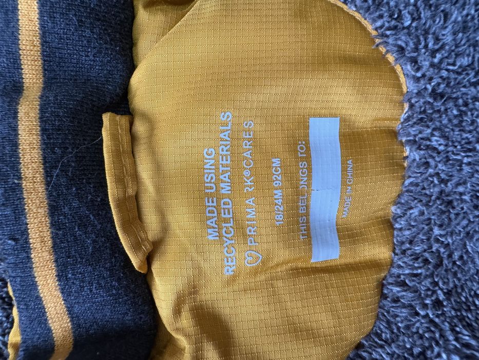 Зимова куртка парка на хлопчика Primark 18-24 міс 86-92 см