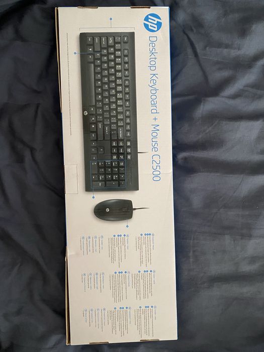 Teclado HP com rato C2500
