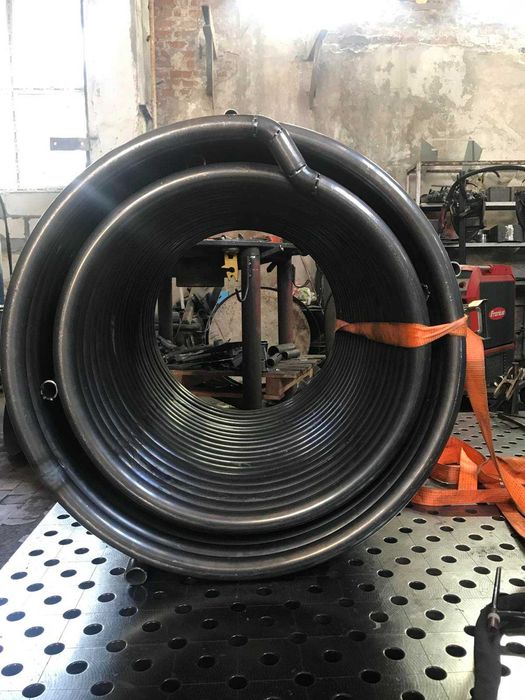 Теплообменник, Змеевик, спираль, трубный пучок