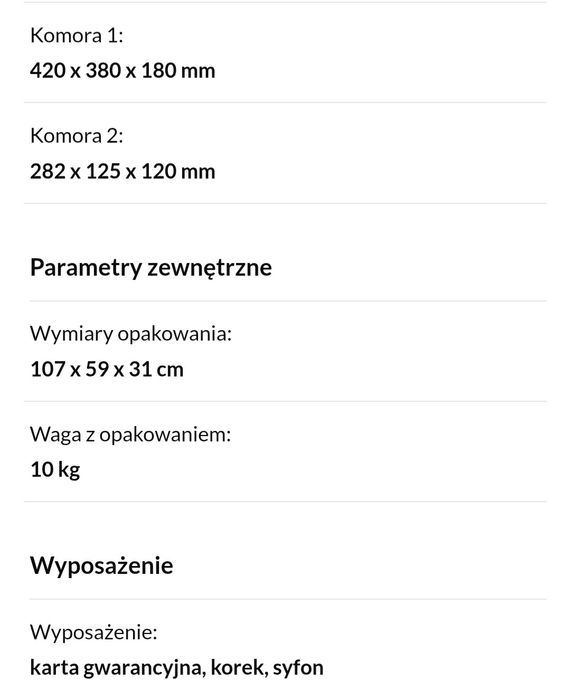 Zlewozmywak Schock Element D-150