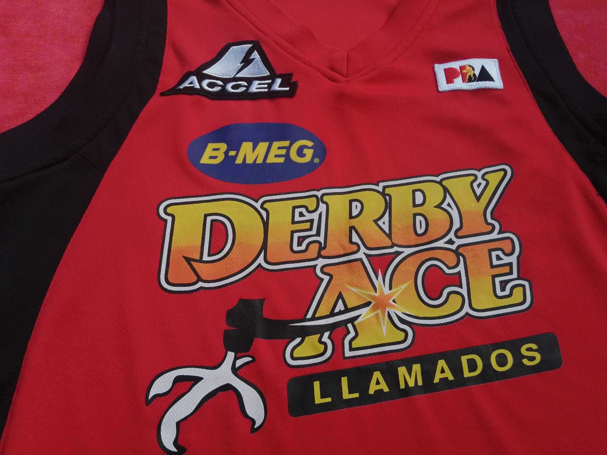 PBA ACCEL Derby Ace Llamados Koszulka Męska Koszykarska XL Super Stan