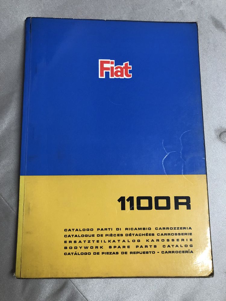 Manual de peças Fiat 1100