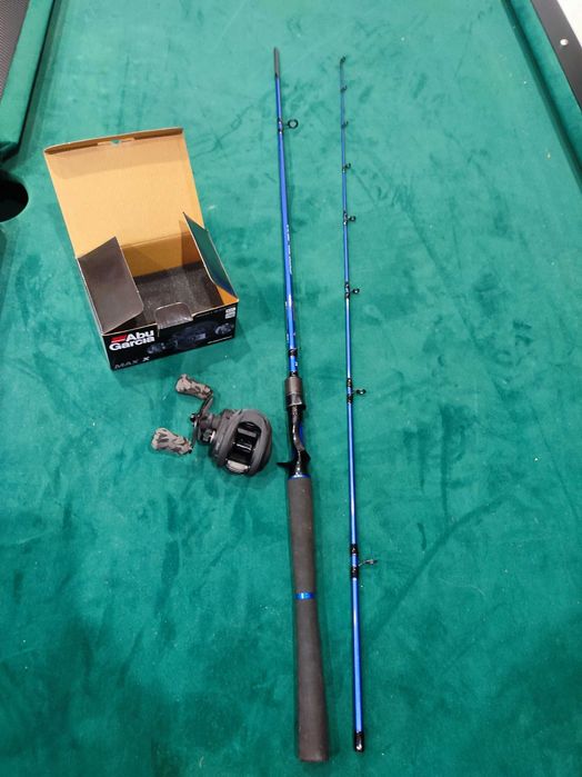 Wędka casting Daiwa Triforce Target Caster + multiplikator Abu Garcia