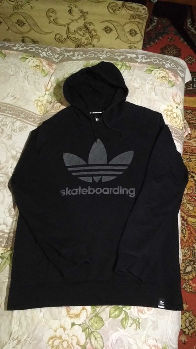 Худи кофта толстовка Adidas Skateboarding (L-XL) оригинал редкая