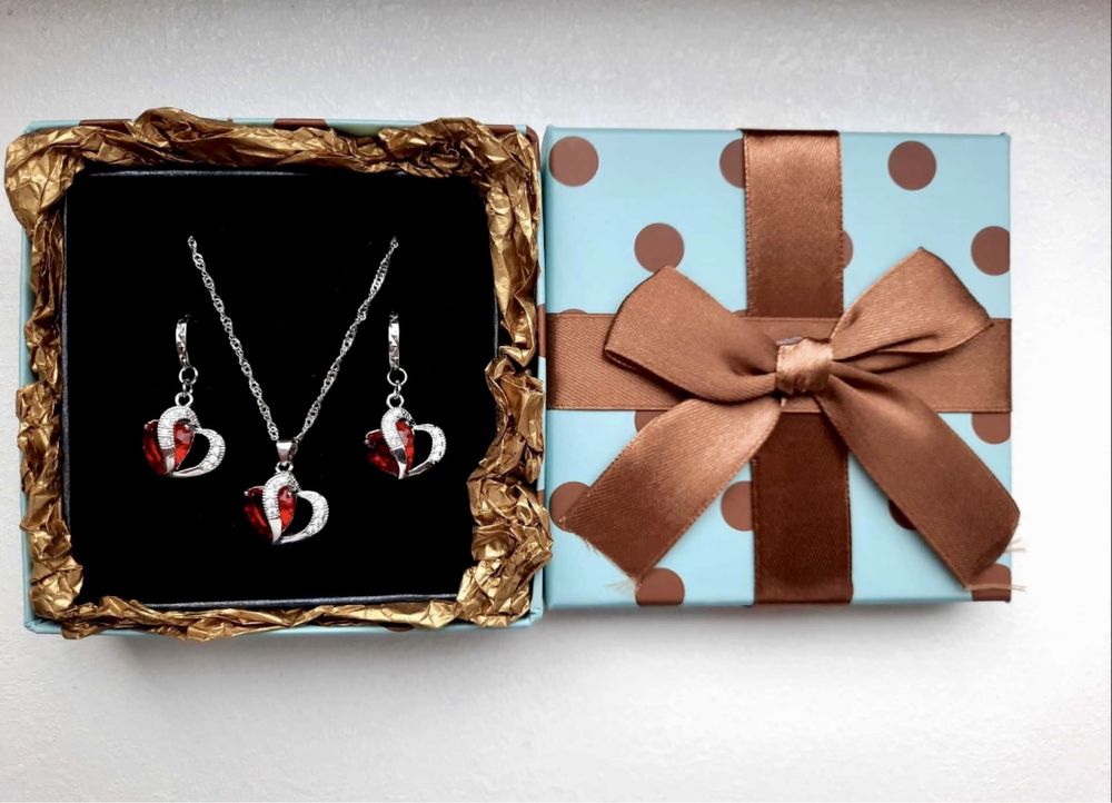 PREZENT dla Kobiety Zestaw Biżuterii do Pandora Apart + GRATIS