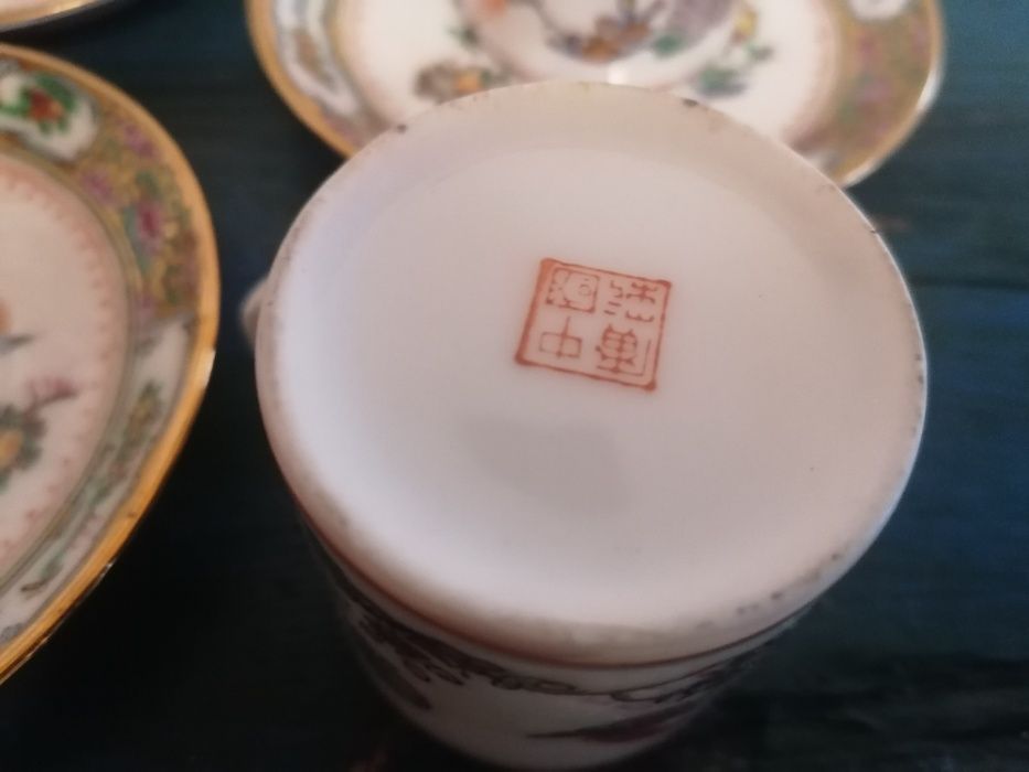 zestaw porcelana chiny japonia sygnowana