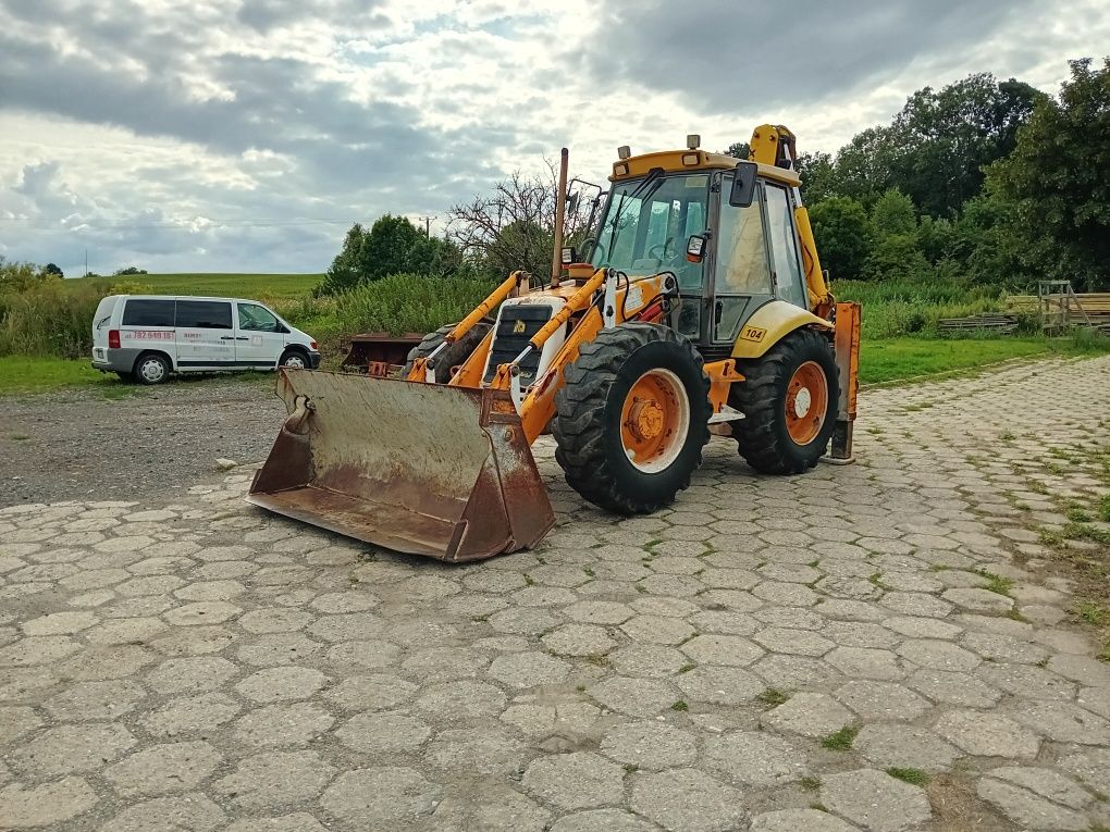 JCB 4CX Koparko-ladowarka PowerShift 1997 Turbo Szczęka Teleskop 4X4