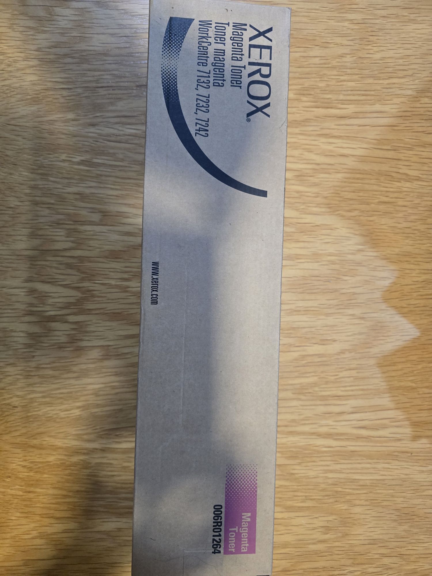 Toner magenta para impressora xerox 7132
