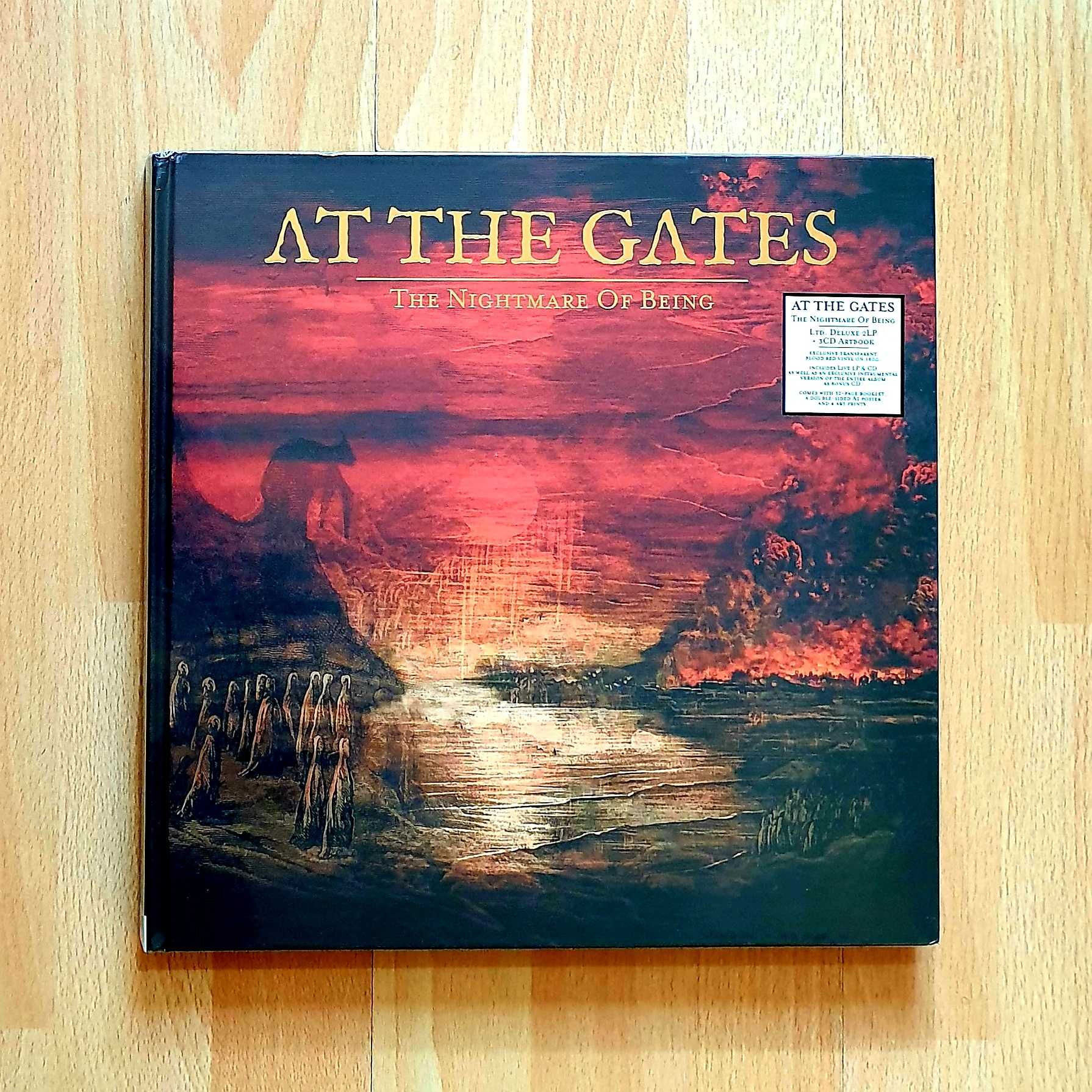 At The Gates The Nightmare ... Limited Box 2LP Red Vinyl 3CD Artbook